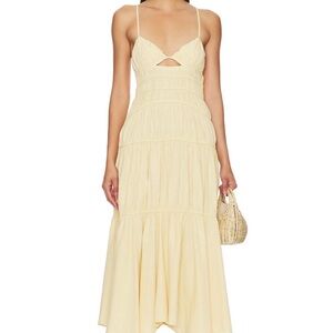 SNDYS Tahlia Dress in Yellow